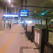 バス乗り場の様子