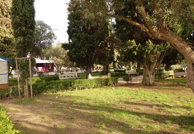 ベレン地区にある公園のひとつ