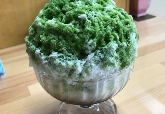 かき氷 森平  掛川市で並んで食べる