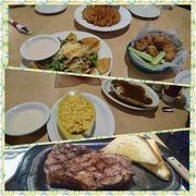 田舎町のsteak house