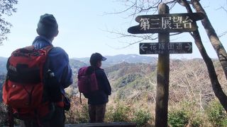 北面の展望が開け、爽快な気分が味わえる