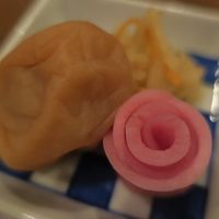 香の物も花の装いで