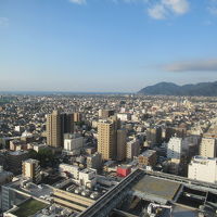 カメラに収まりませんでしたが、右手には静岡駅も！