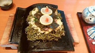 瓦そばを食べました