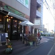 JR の武蔵野線の北朝霞の駅の北側にこちらの喫茶店があります