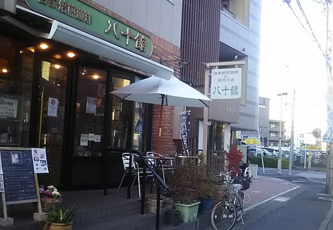 JR の武蔵野線の北朝霞の駅の北側にこちらの喫茶店があります
