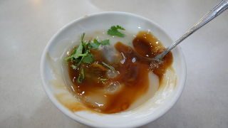 意外と癖になる肉圓