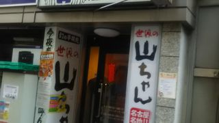 銀座線の京橋から裏路地にある