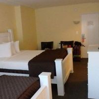 ふかふかの大きいベッド