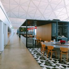 カンタスのラウンジ