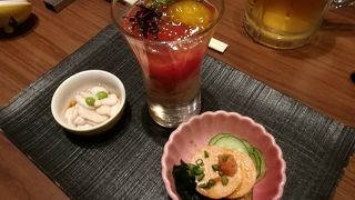 飲み放題付和食の懐石コースは肉も魚も美味しかった