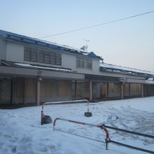 2018年12月時点での旧駅舎の様子