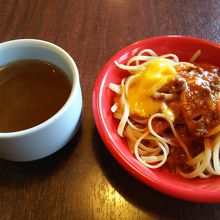 パスタとスープ