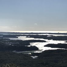 海が見渡せます
