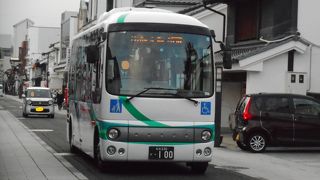 松本市内を循環するバスでした。