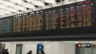 京成スカイライナーの駅と直結