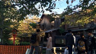 観光客でいっぱい