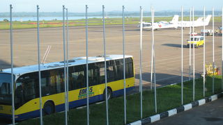 トランジットで利用したエンテベ国際空港 (EBB) 