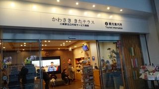 駅北口通路に移動。