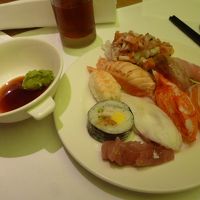 一回目、寿司を中心に