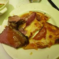 2回目、ピザとローストビーフ、美味しくない