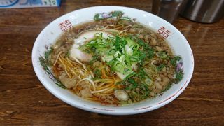 福山駅近の尾道ラーメン有名店