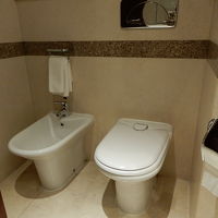 独立したトイレ