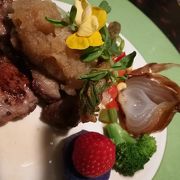 鹿肉料理がいただけます。You can eat venison cuisine.