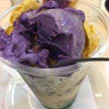 ウベのハロハロ