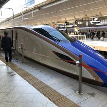 東京駅にて