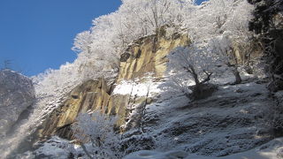 初めて冬に登ってみました