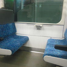 クロスシート車両では快適に車窓を楽しむことが出来ました