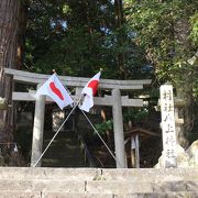 世界遺産になっています　小さな駐車場あり