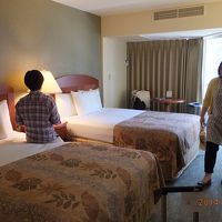 ツインルーム、山側でした