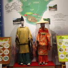 ビジターセンターの展示