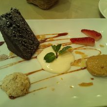 コースのプレート