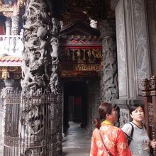 三峡清水祖師廟内の風景