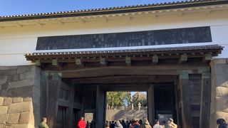 北の丸公園を出たところ