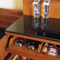 ミニバーも充実。