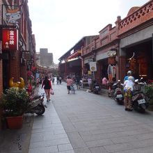 三峡老街の風景