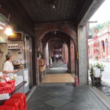 三峡老街の風景