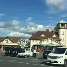 道の駅の建物