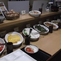 朝食バイキング食材