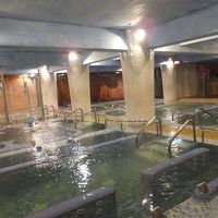 中冠礁溪大飯店スパ内：プールいろいろ