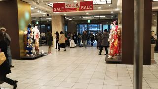 新年の横浜タカシマヤ