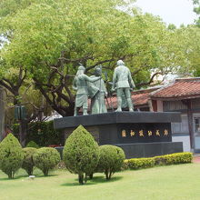 鄭成功の像