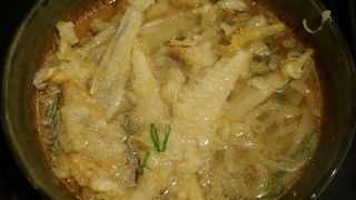 いろんな知られざる苦労が詰まったうどんです。 