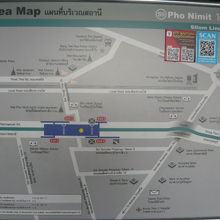 ＢＴＳポーミニット駅周辺の地図です。ローカル色一杯の駅です。