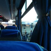 カターニア空港から長距離バスを利用