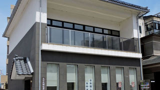 歴史公園の小さな資料館